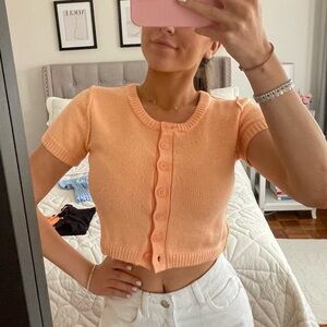 Garage Mini Orange Cardigan T